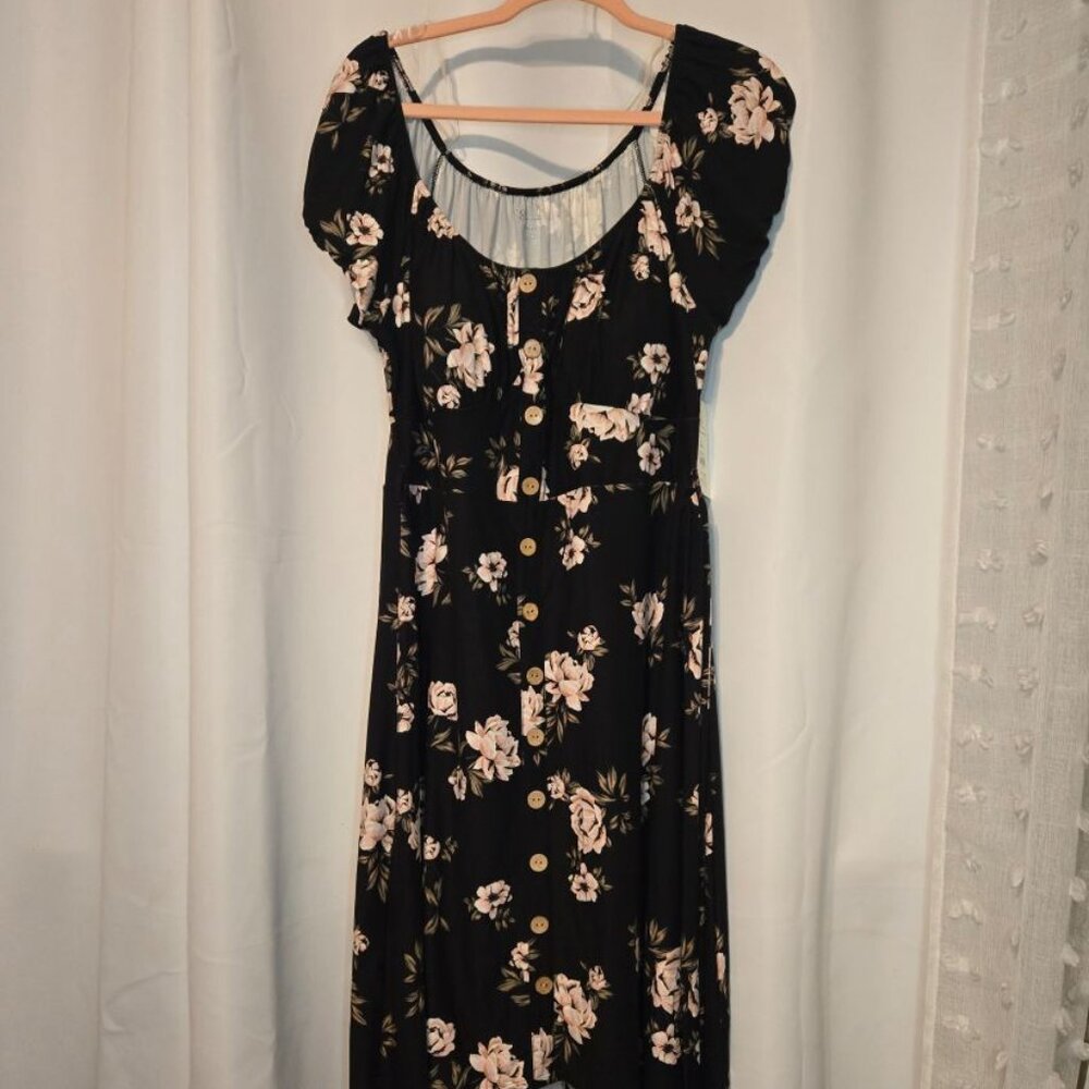 No Boundaries Floral Dress